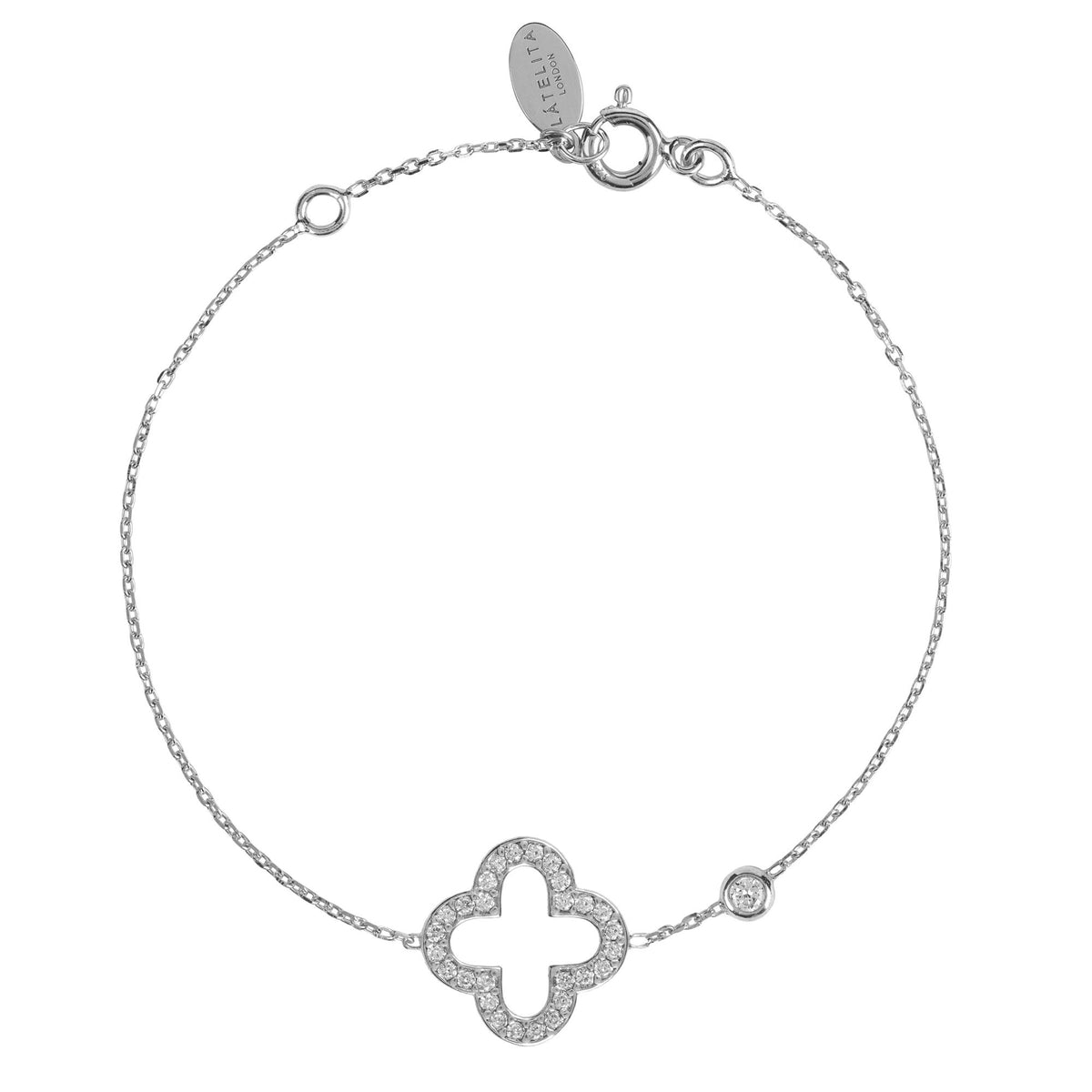 Open Clover Bracelet