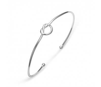 Sterling Silver knot cuff BG176