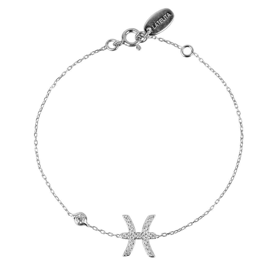 Zodiac Horoscope Star Sign Bracelet Pisces