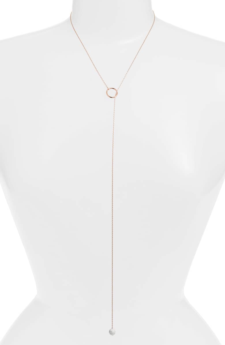Tessa Delicate Lariat Necklace | More Colors Available
