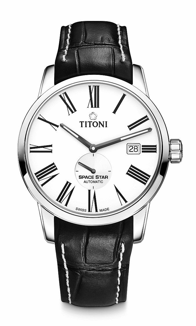 TITONI Spacestar Gents Auto 83638 S-ST-608 Leather