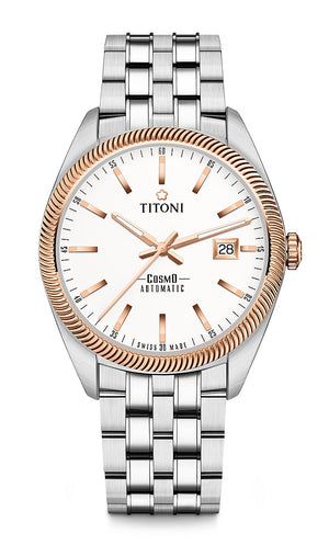 TITONI Cosmo King Auto Gents Watch 878 SRG-606