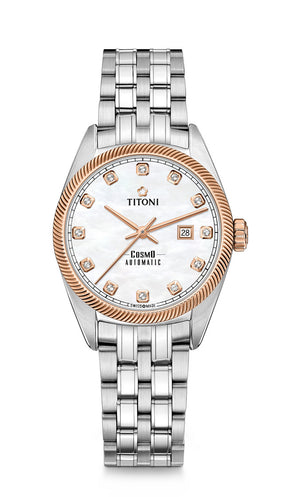 Titoni Cosmo Ladies Automatic Watch 818 SRG-622