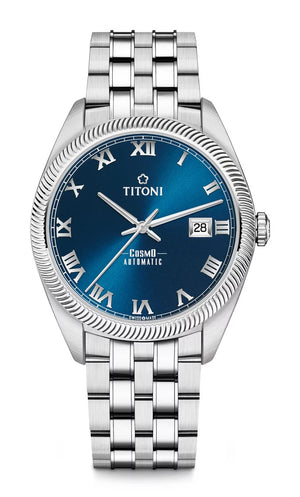 TITONI Cosmo Automatic Mens Watch 878 S-658