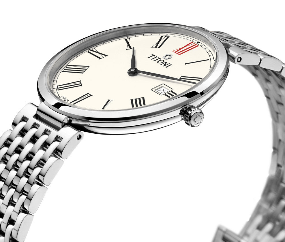 TITONI Slenderline Gents Automatic Watch 82718 S-608