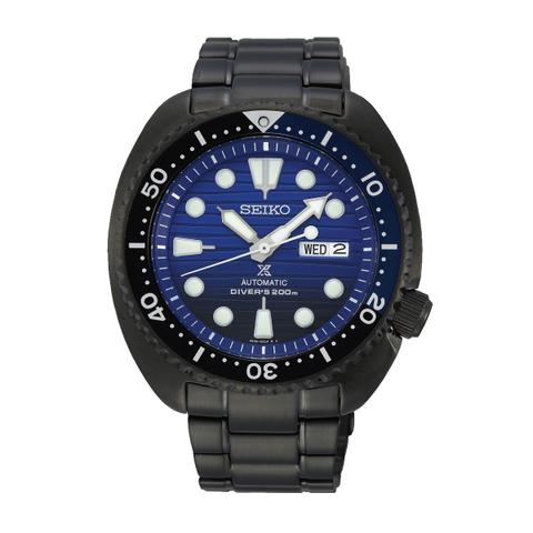 Seiko Prospex Air Diver&#39;s Sea Series Automatic Special Edition Black Stainless Steel Band Watch SRPD11K1