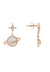 Galaxy Mother of Pearl Drop Earring Rosegold