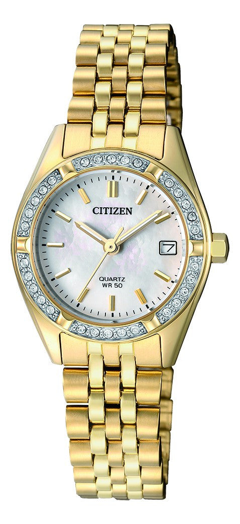 Citizen quartz cheap wr 50 gold