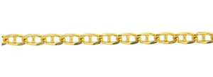 9K Yellow Gold Anchor Chain 2.5mm 55cm
