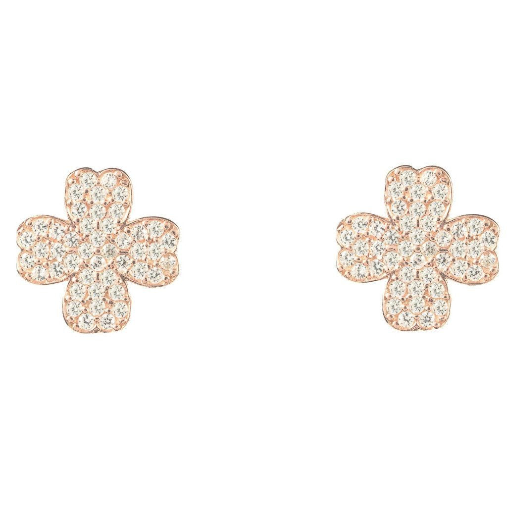 Lucky Four Leaf Clover Earring