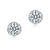 1.5 Carat Vintage Style Stud 925 Sterling Silver Earrings Jewelry MXFE8106