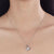1 Carat Created Zirconia Heart 925 Sterling Silver Pendant Necklace MXFN8033