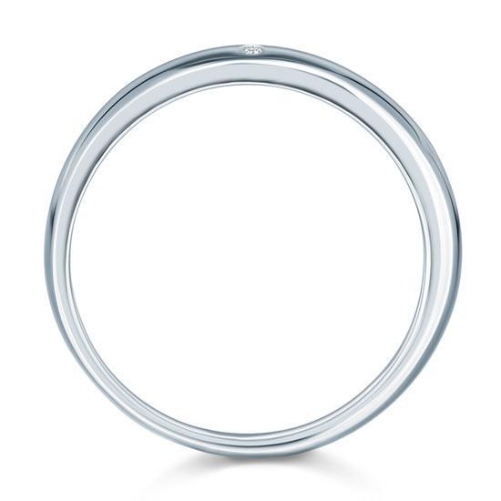 Sterling 925 Silver Wedding Band Ring MJXFR8028