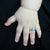 Newborn Baby 925 Sterling Silver Ring Blue Created Zirconia Photo Prop MXFR8207