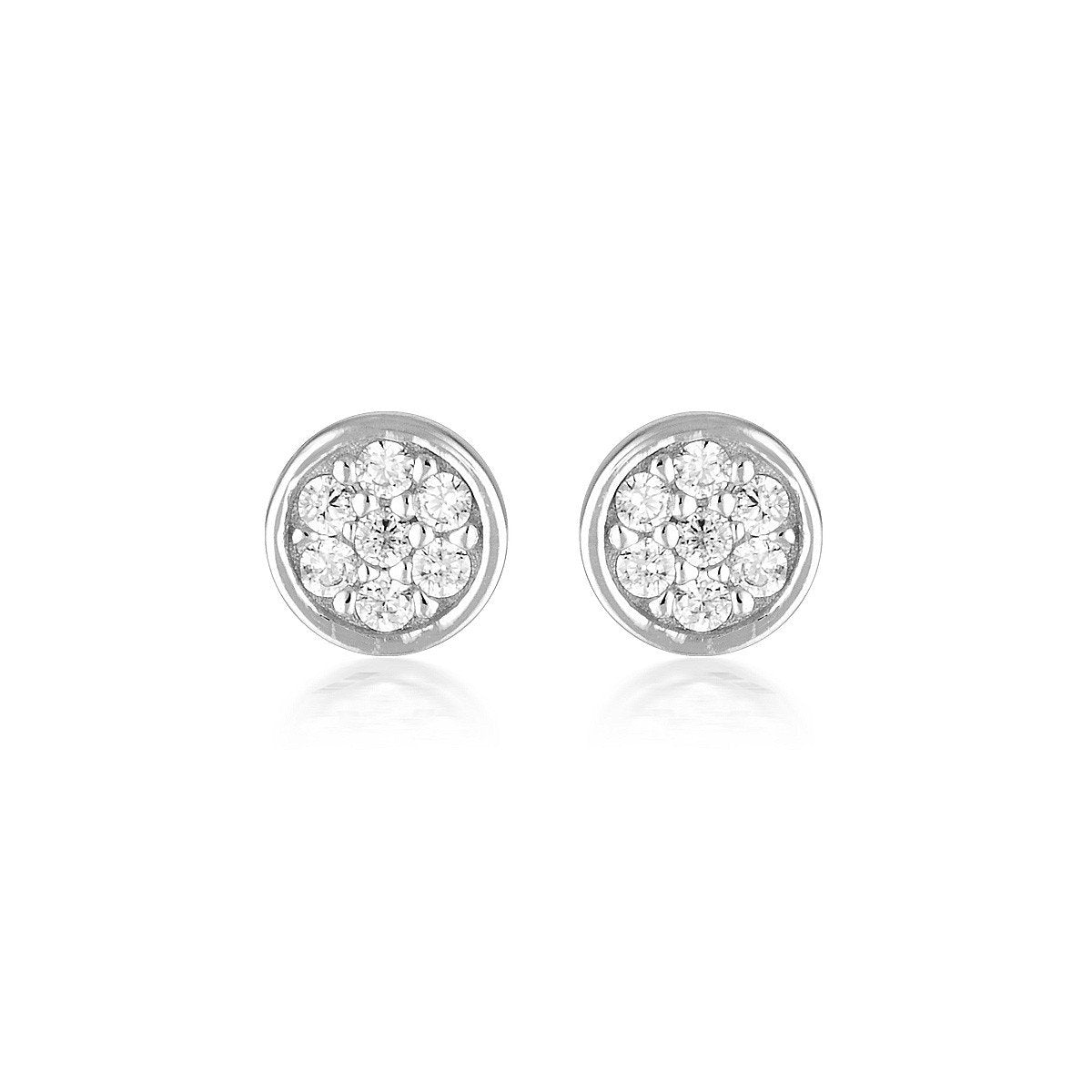 GEORGINI Love is in the Air Silver Dotti Stud E/Rings IE926W