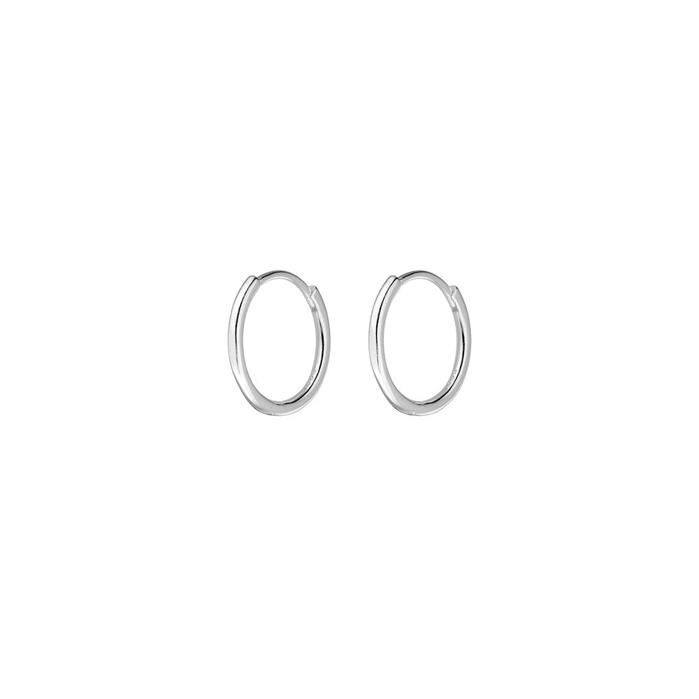 Sterling silver Huggies 8MM