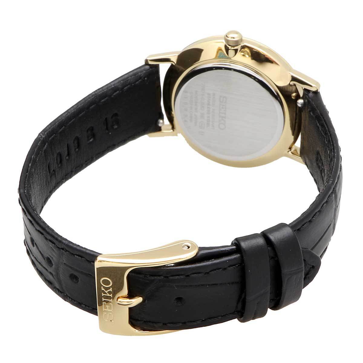 SEIKO Quartz Ladies Leather SCXP136