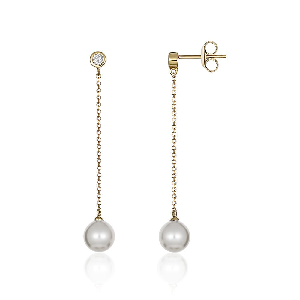 GEORGINI HEIRLOOM TREASURED EARRINGS GOLD IE956G