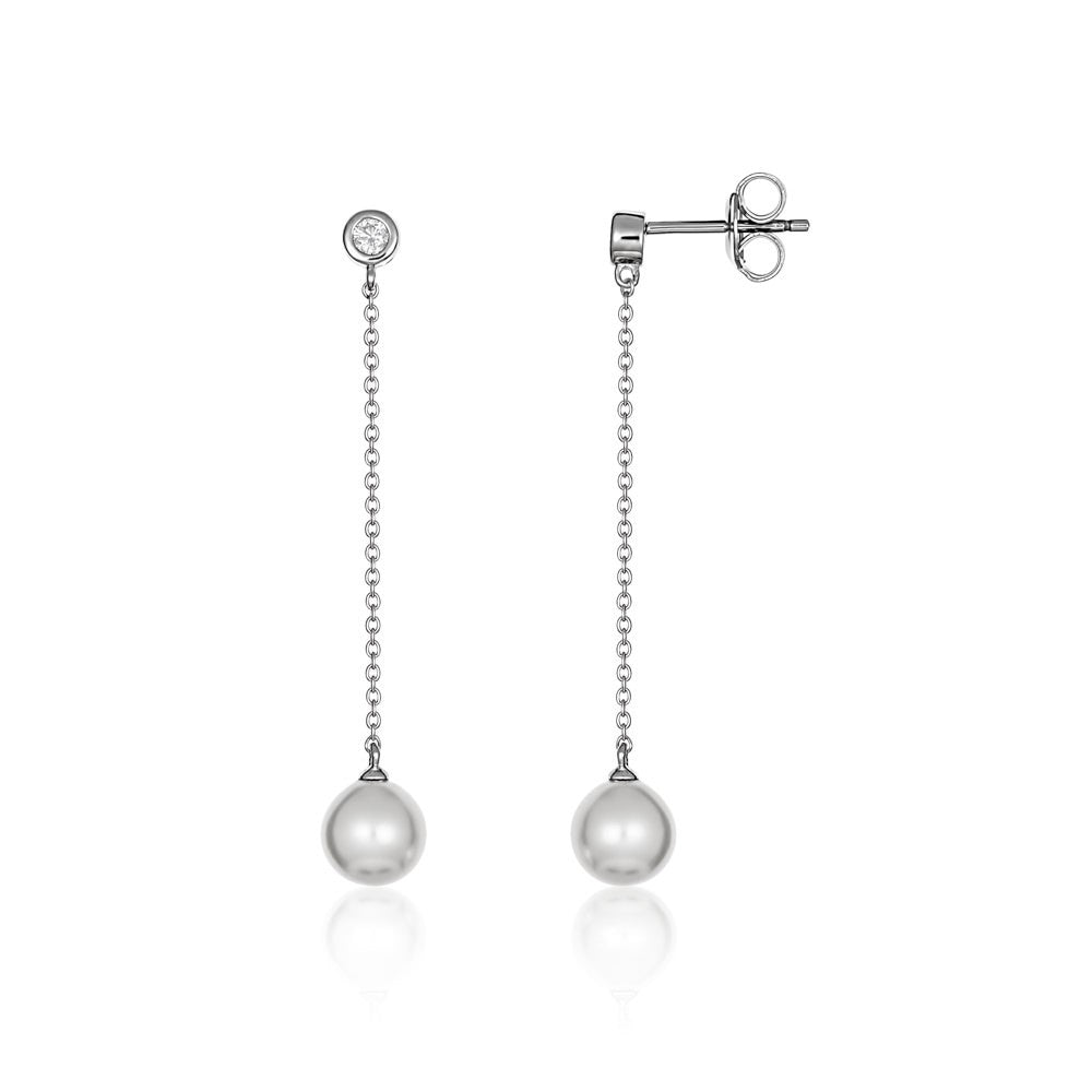 GEORGINI HEIRLOOM TREASURED EARRINGS SILVER IE956W