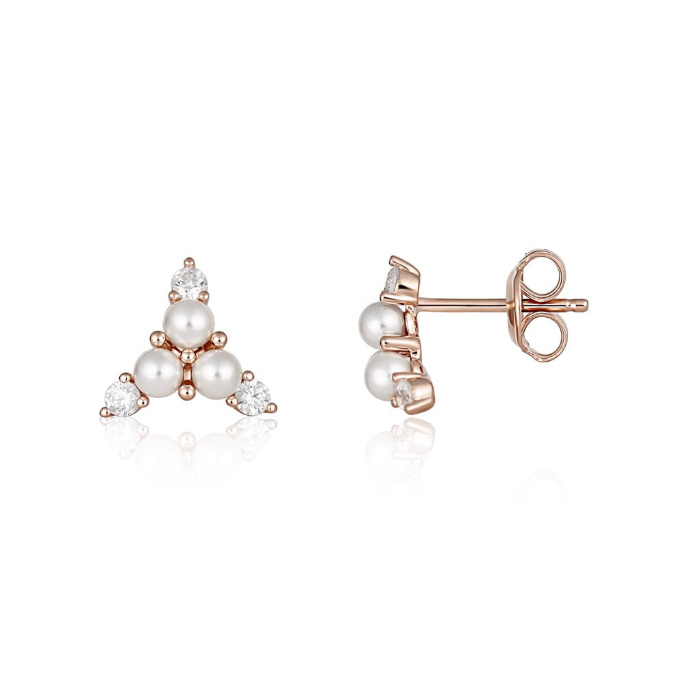 GEORGINI HEIRLOOM PRECIOUS EARRINGS ROSE GOLD IR957RG