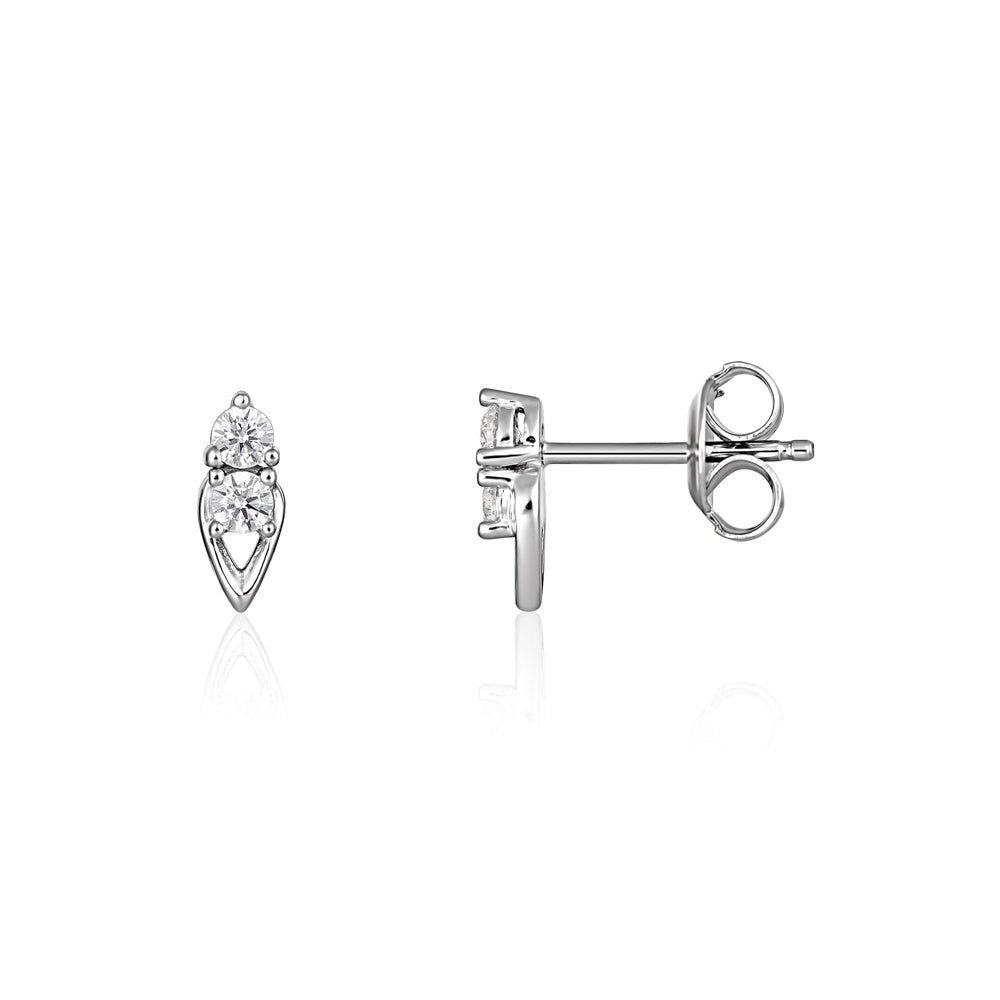 GEORGINI HEIRLOOM KEEPSAKE EARRINGS SILVER IE960W