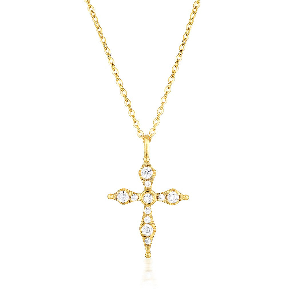 GEORGINI Bless Mini Cross Pendant P741G