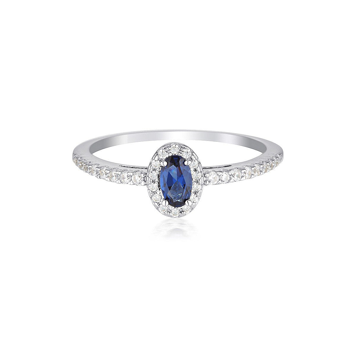 GEORGINI Aurora Glow Ring Sapphire CZ IR480B-7