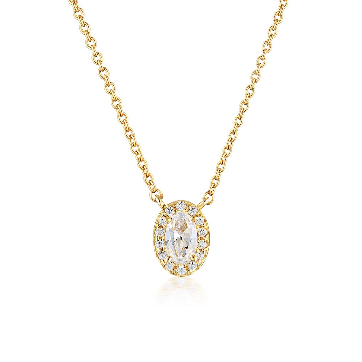 GEORGINI Aurora Glow Pendant Gold IP829G