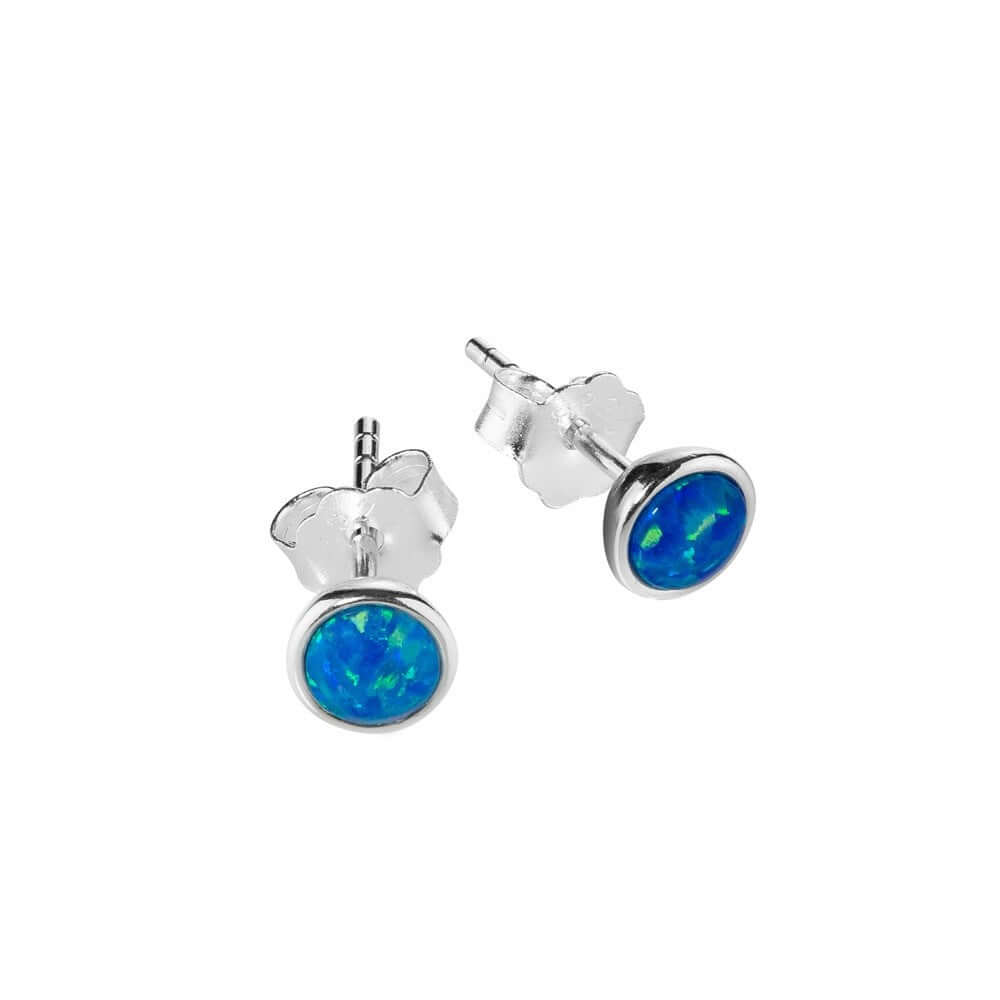 Sterling SIlver Opalite Studs
