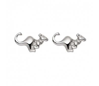 Sterling silver kangaroo stud earring SE75