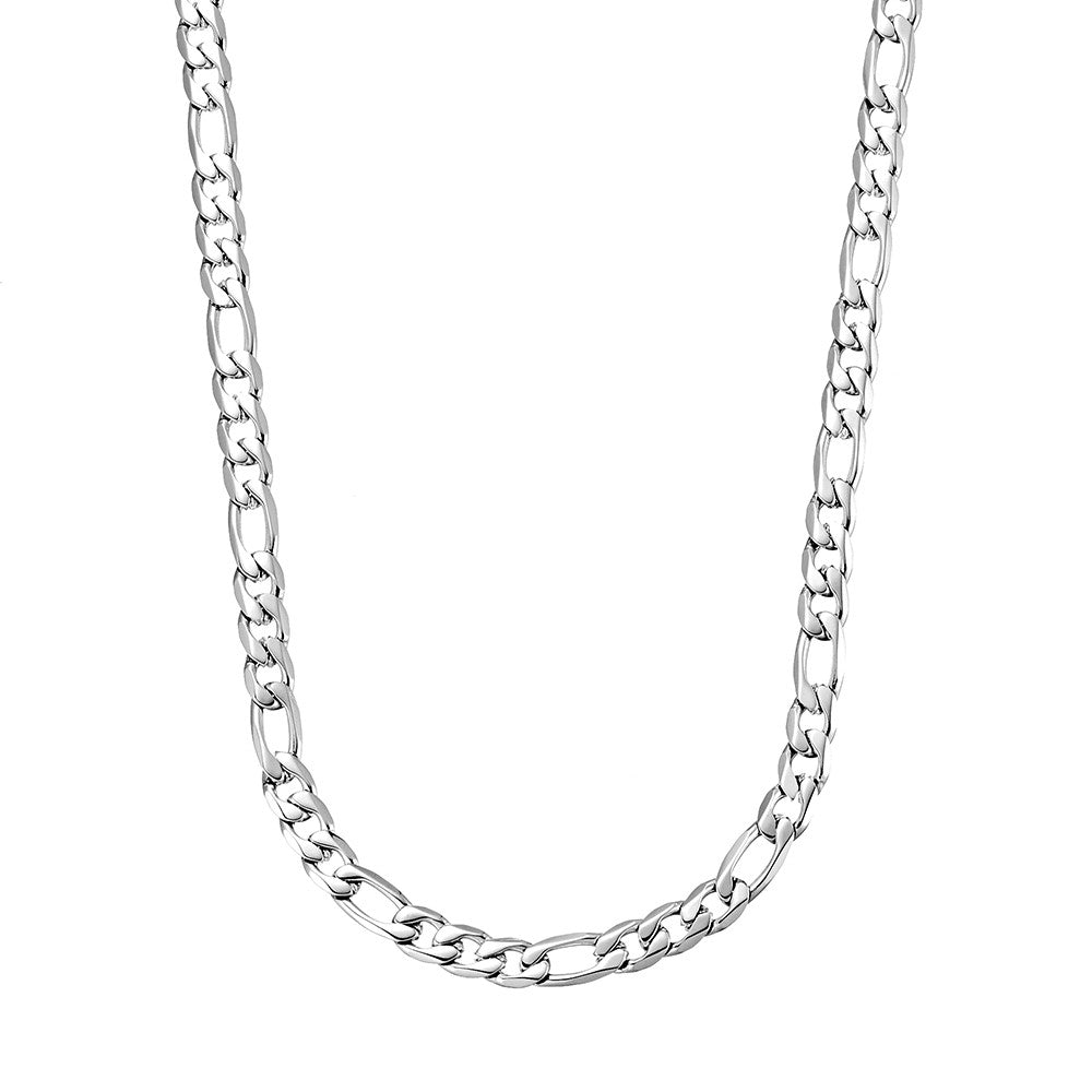 Stainless Steel Men&#39;s Figaro Chain 60cm