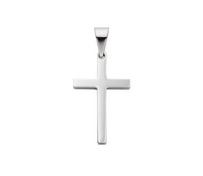 Stainless Steel Cross Pendant Plain SSP94