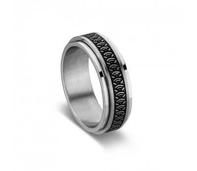 Blaze For Him Steel Ring SSR210