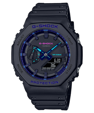 CASIO G-Shock DUO Virtual World Neon GA2100VB-1A