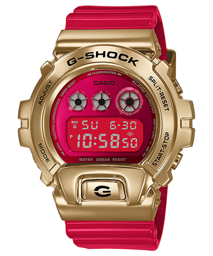 CASIO G-Shock China Red Metal Gold Digital GM6900CX-4D